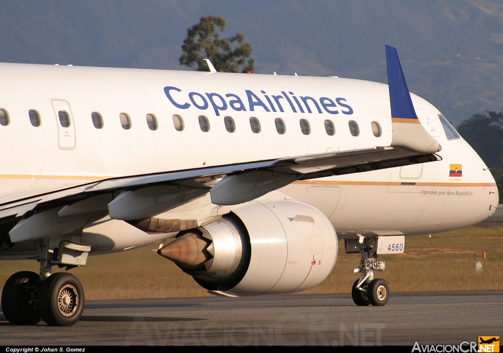 HK-4560 - Embraer 190-100LR - Copa Airlines Colombia
