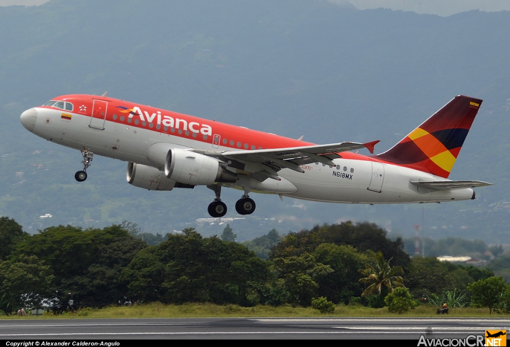 N618MX - Airbus A319-112 - Avianca