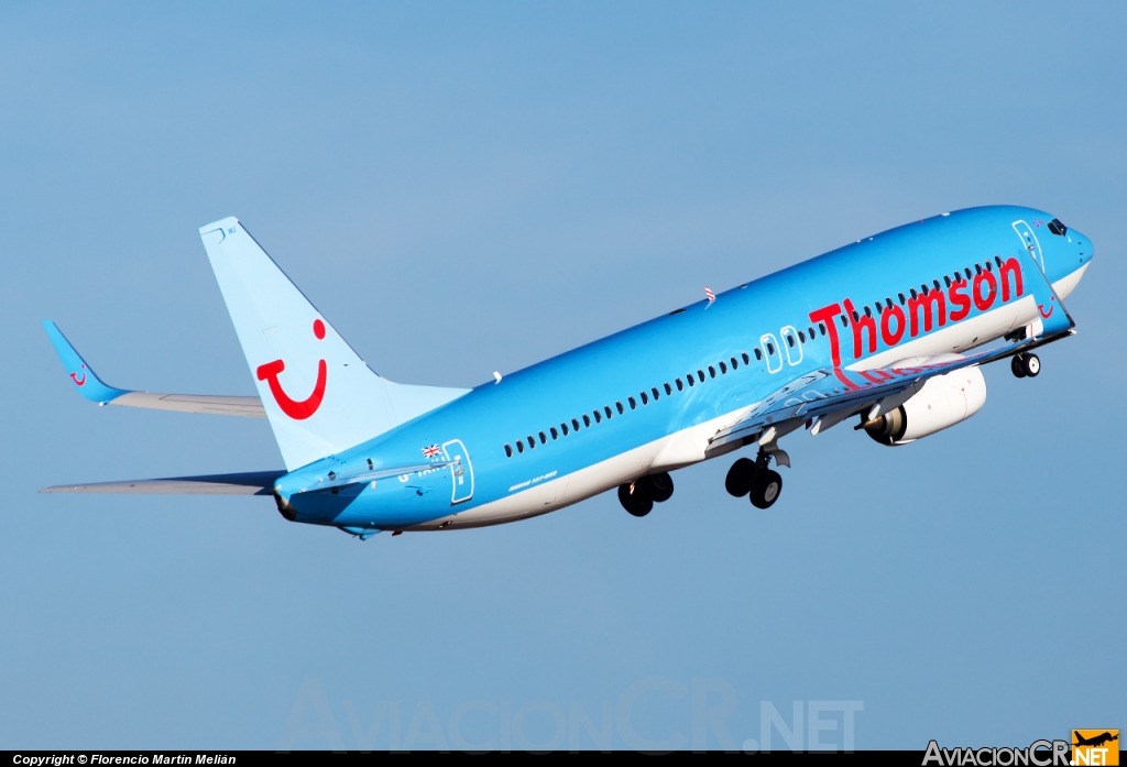 G-TAWJ - Boeing 737-8K5 - Thomson Airways