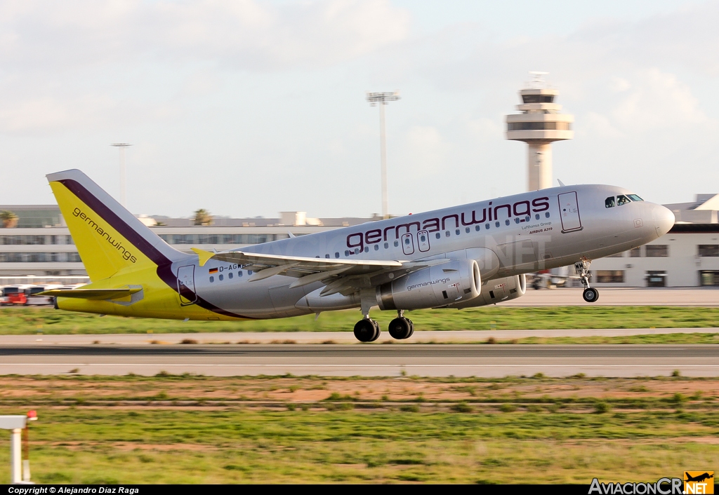 D-AGWN - Airbus A319-132 - Germanwings