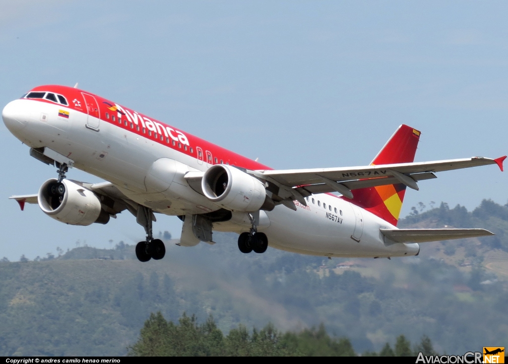 N567AV - Airbus A320-214 - Avianca Colombia