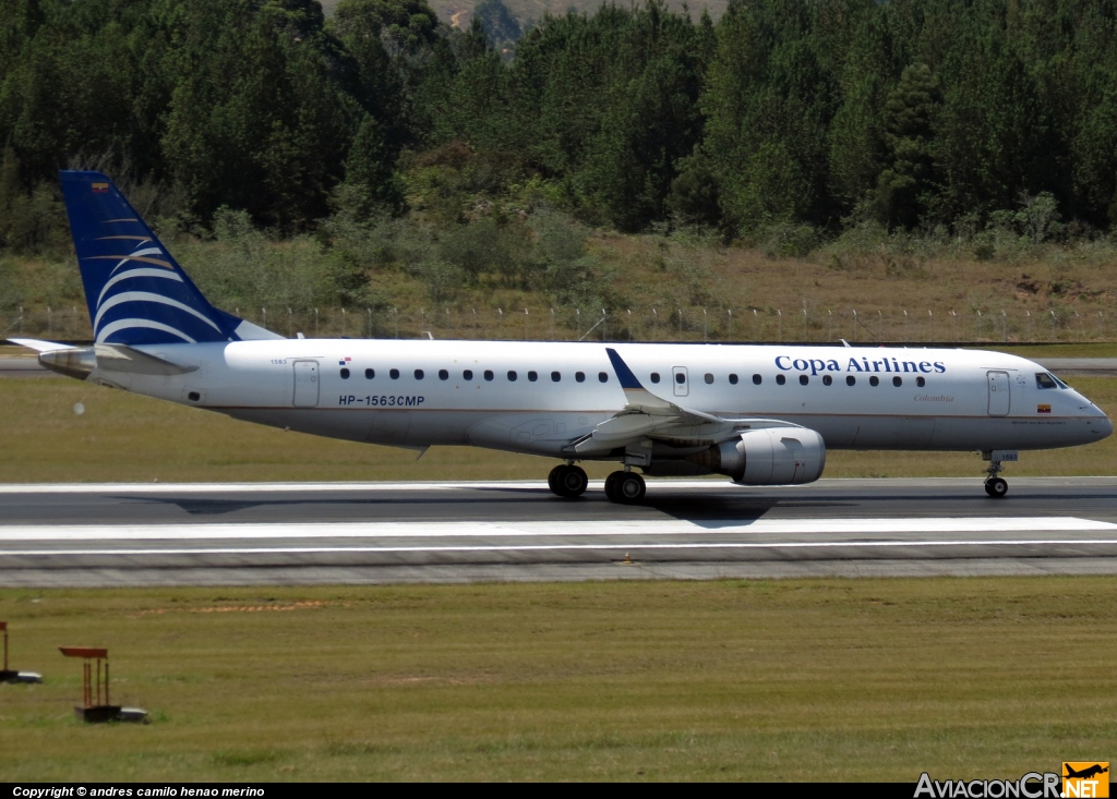 HP-1563CMP - Embraer 190-100IGW - Copa Airlines