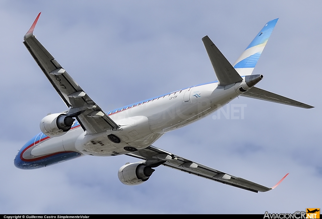 LV-CIH - Embraer 190-100IGW - Austral Líneas Aéreas