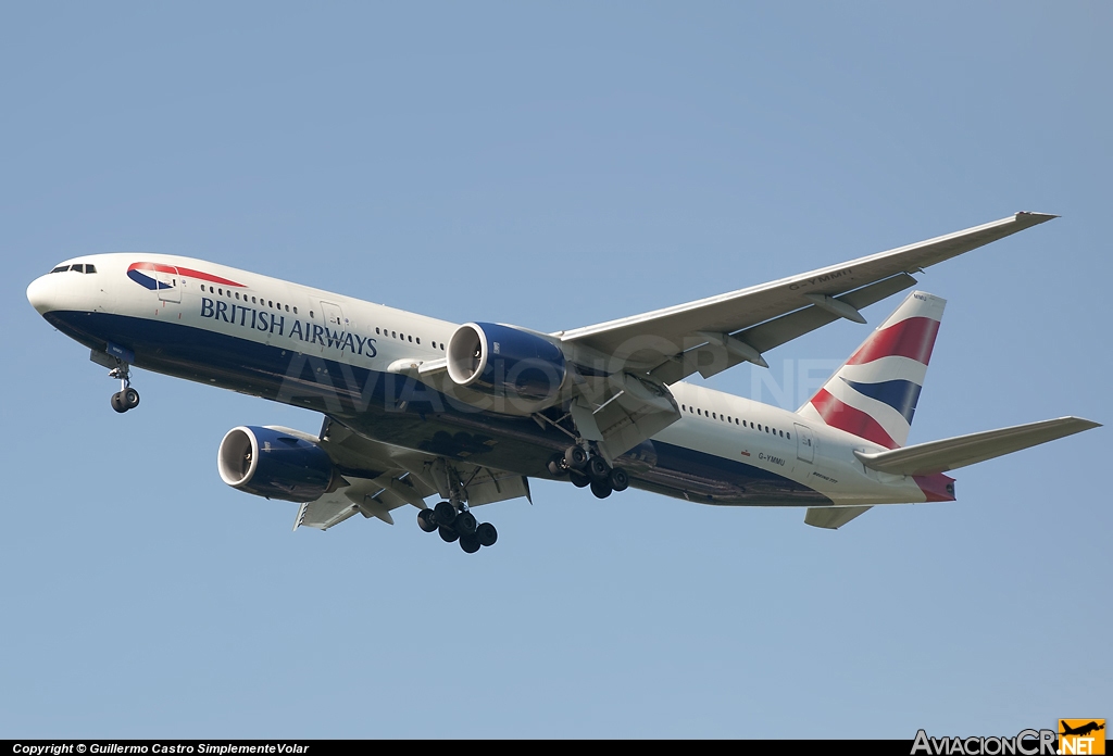 G-YMMU - Boeing 777-236/ER - British Airways