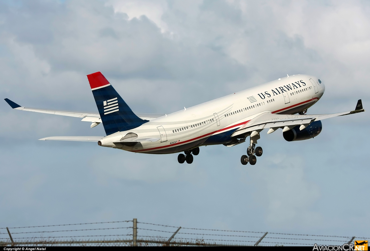 N282AY - Airbus A330-243 - US Airways