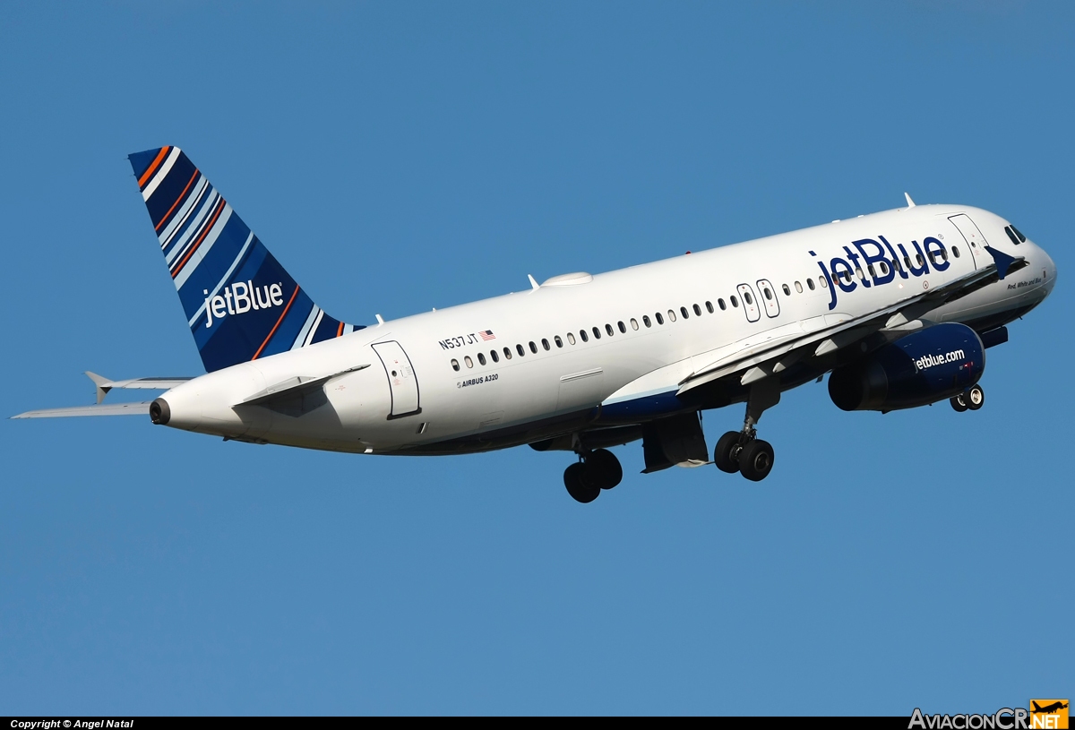 N537JT - Airbus A320-232 - Jet Blue