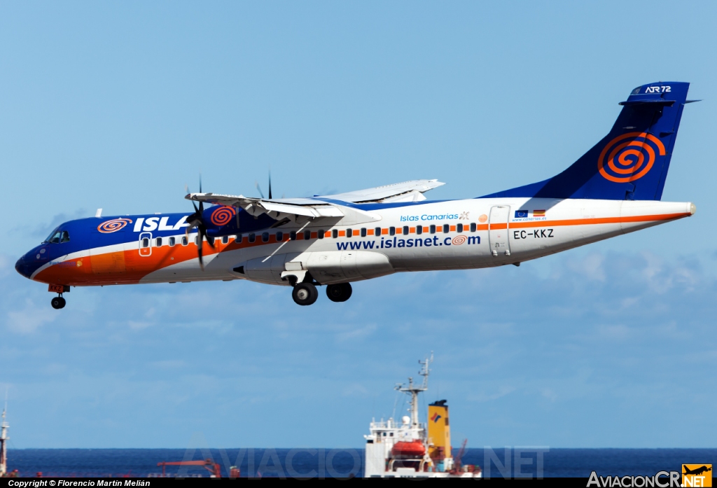 EC-KKZ - ATR 72-212 - Islas Airways