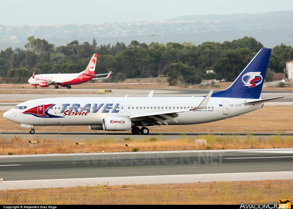 OK-TVT - Boeing 737-86N - Travel Service