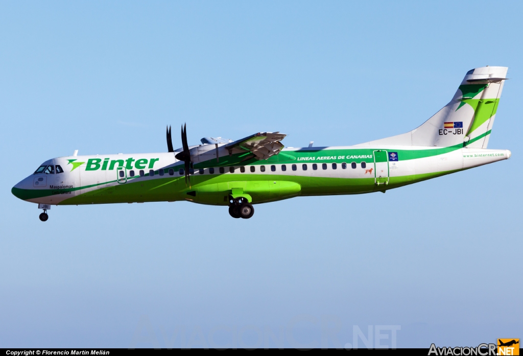 EC-JBI - ATR 72-212A - Binter Canarias