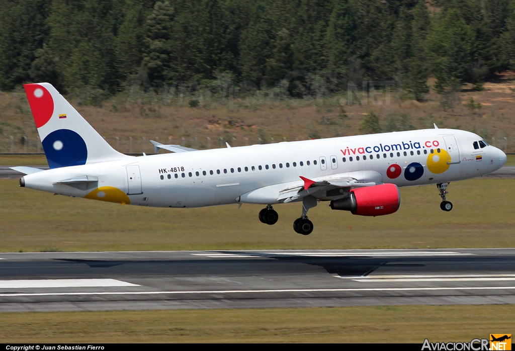 HK-4818 - Airbus A320-214 - Viva Colombia