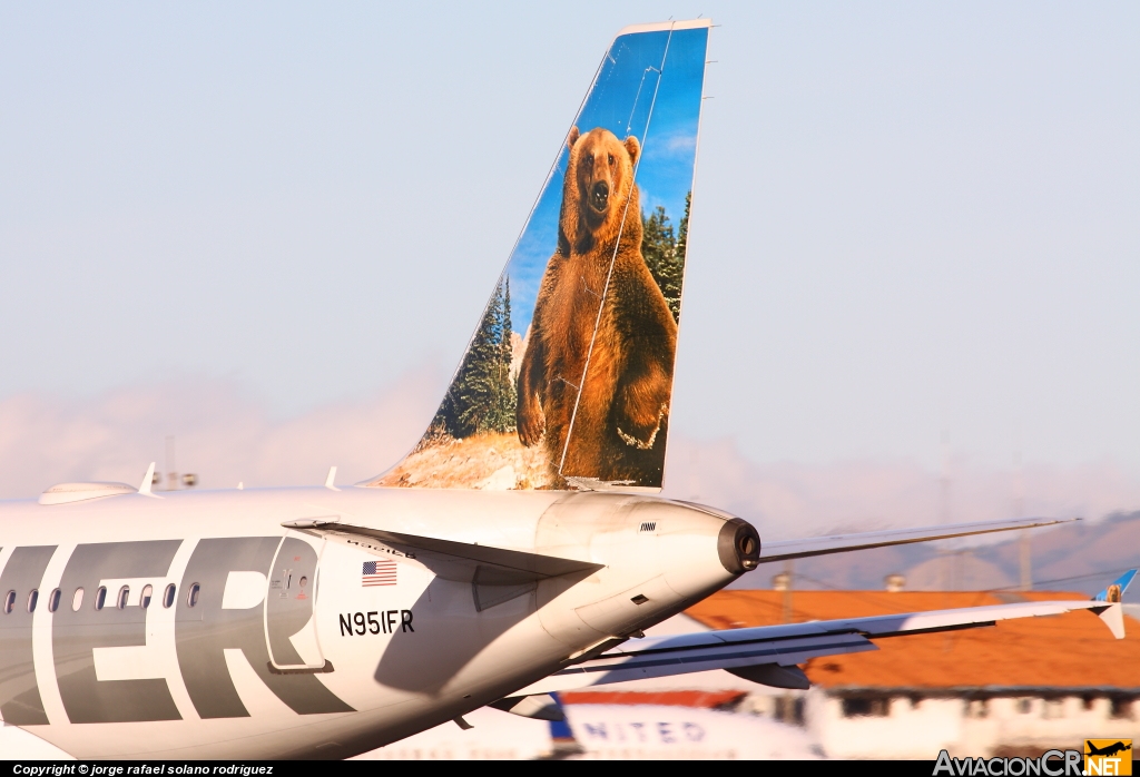 N951FR - Airbus A319-112 - Frontier Airlines