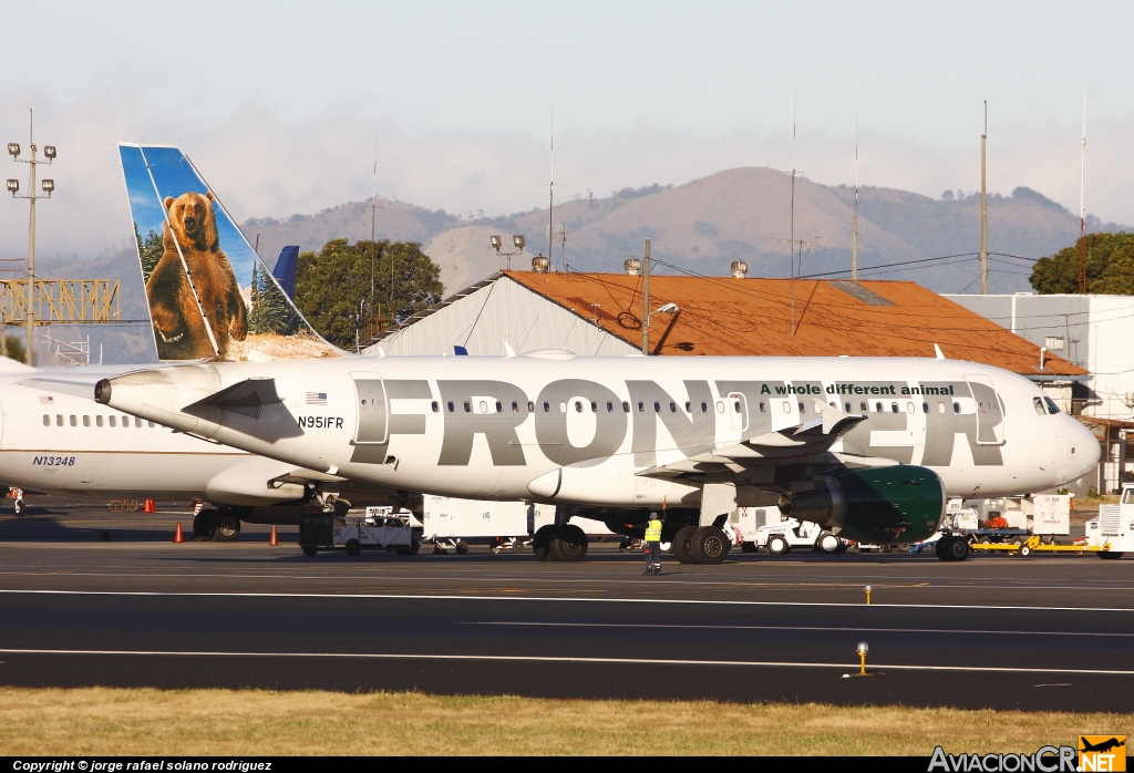 N951FR - Airbus A319-112 - Frontier Airlines