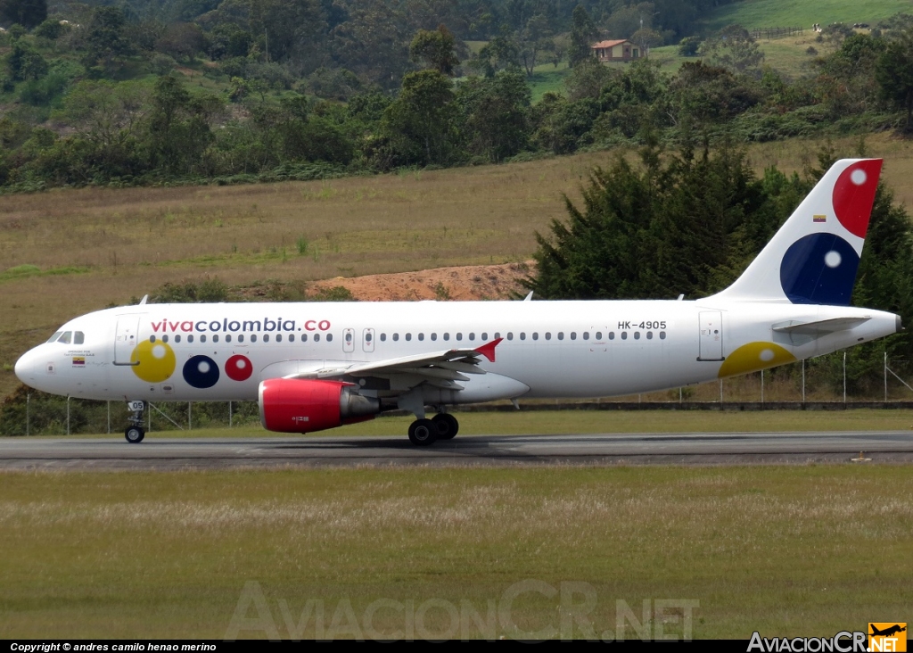HK-4905 - Airbus A320-214 - Viva Colombia