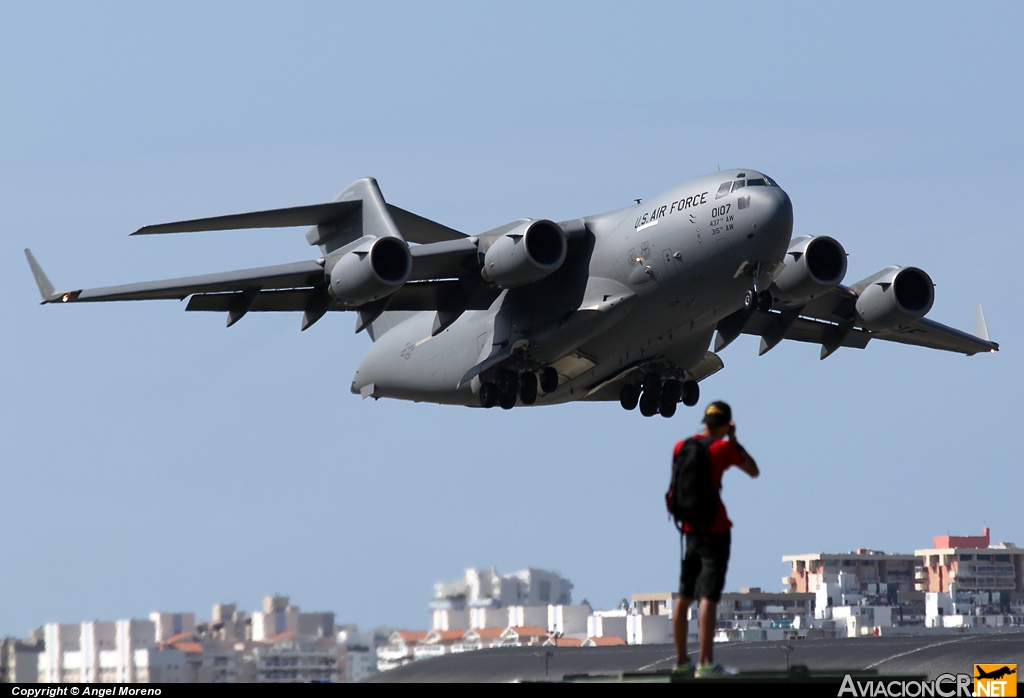 95-0107 - McDonnell Douglas C-17A Globemaster III - Fuerza Aérea de EE UU