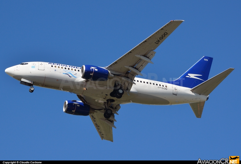 LV-GOO - Boeing 737-7BD - Aerolineas Argentinas