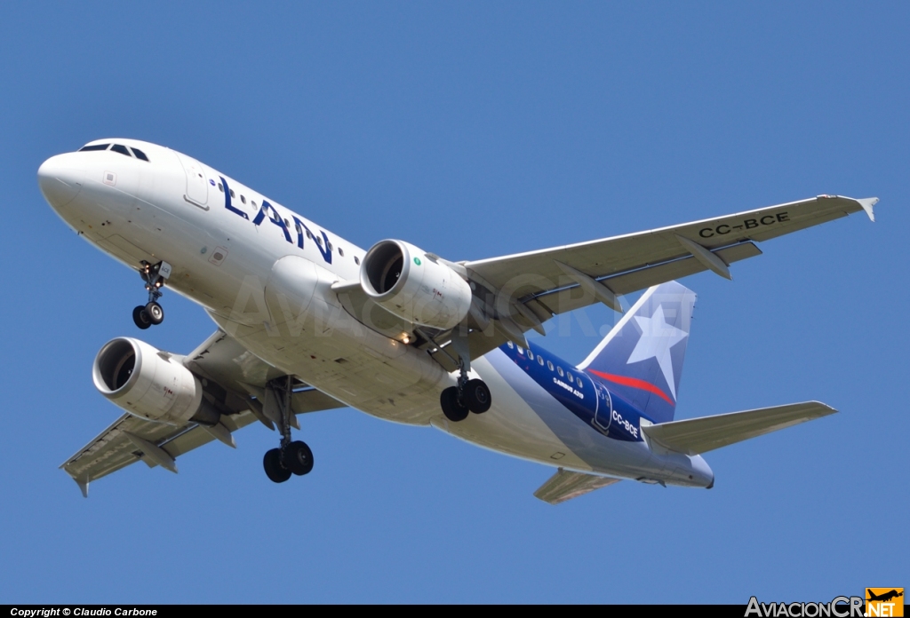 CC-BCE - Airbus A319-112 - LAN Chile