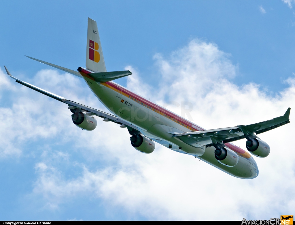 EC-LFS - Airbus A340-642 - Iberia