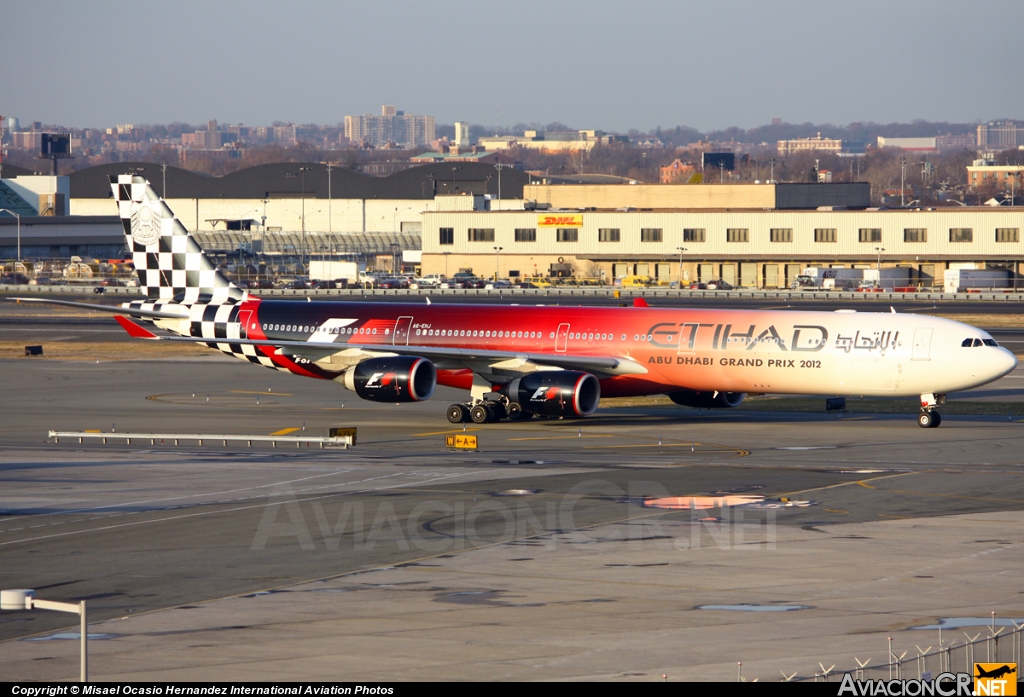 A6-EHJ - Airbus A340-642X - Etihad Airways