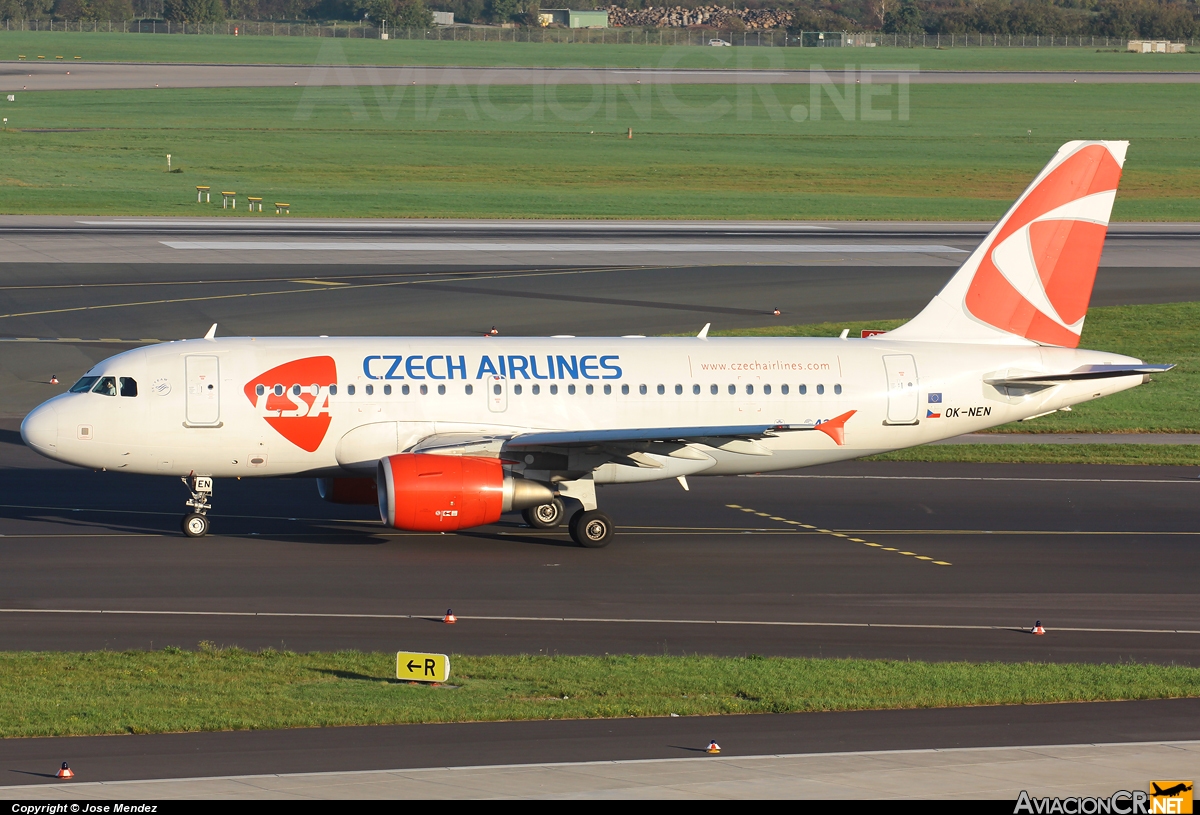 OK-NEN - Airbus A319-112 - CSA Czech Airlines