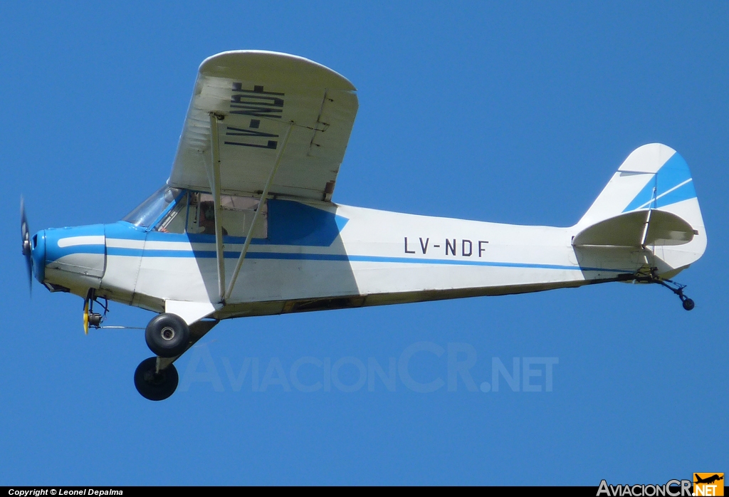 LV-NDF - Piper J-3C-65 (L4-H) Cub - Privado