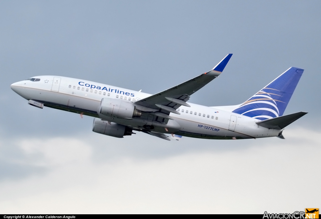 HP-1377CMP - Boeing 737-7V3 - Copa Airlines