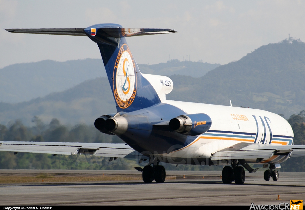 HK-4262 - Boeing 727-2F9/Adv(F) - Lineas Aereas Suramericanas