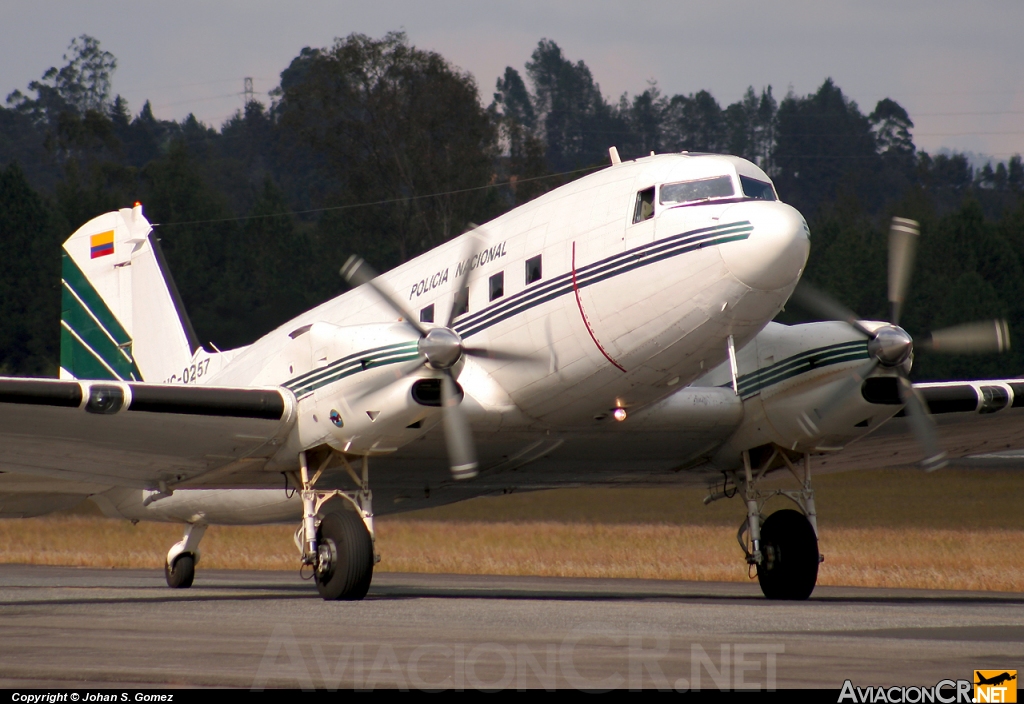 PNC-0257 - Basler BT-67 - Policia Nacional de Colombia