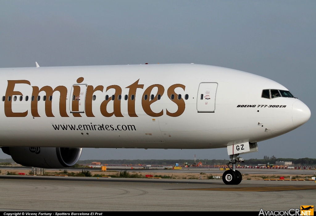 A6-EGZ - Boeing 777-31H/ER - Emirates