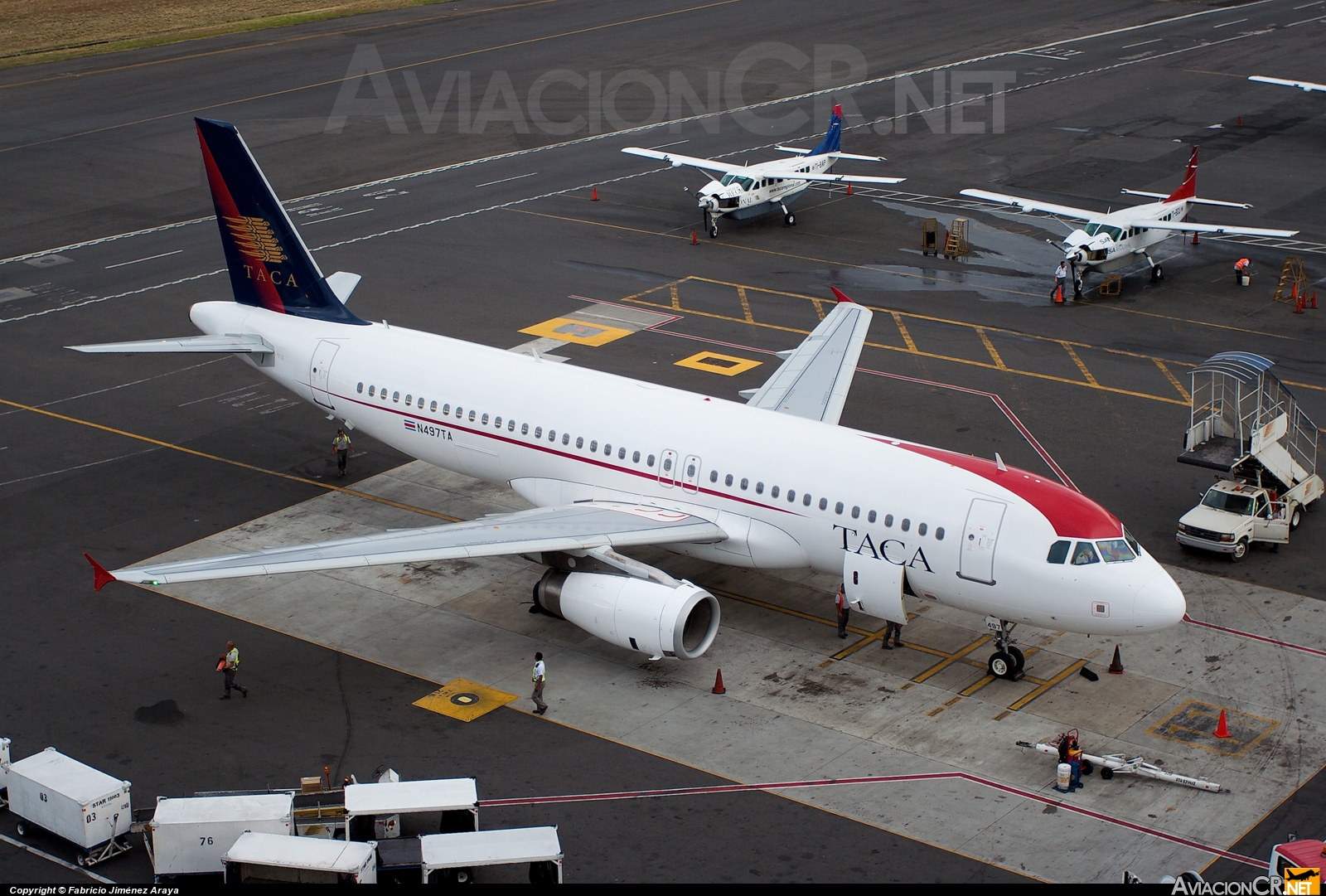 N497TA - Airbus A320-233 - TACA