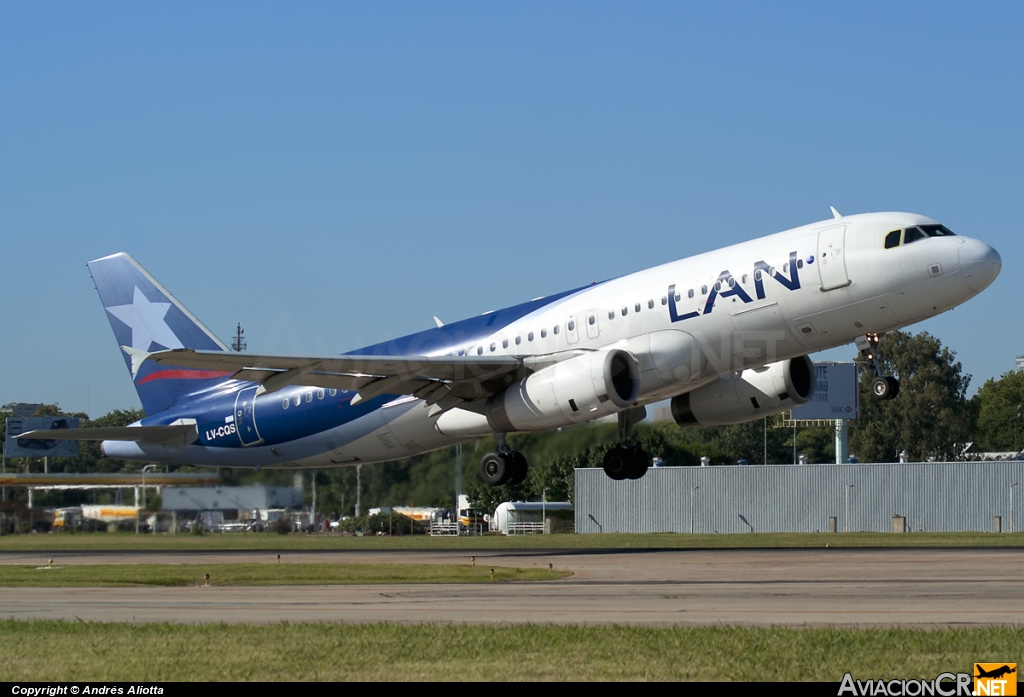 LV-CQS - Airbus A320-233 - LAN Argentina