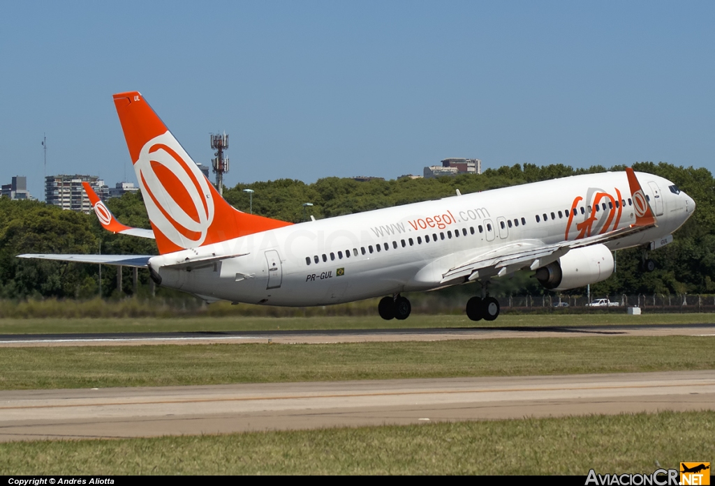 PR-GUL - Boeing 737-8EH - Gol Transportes Aereos