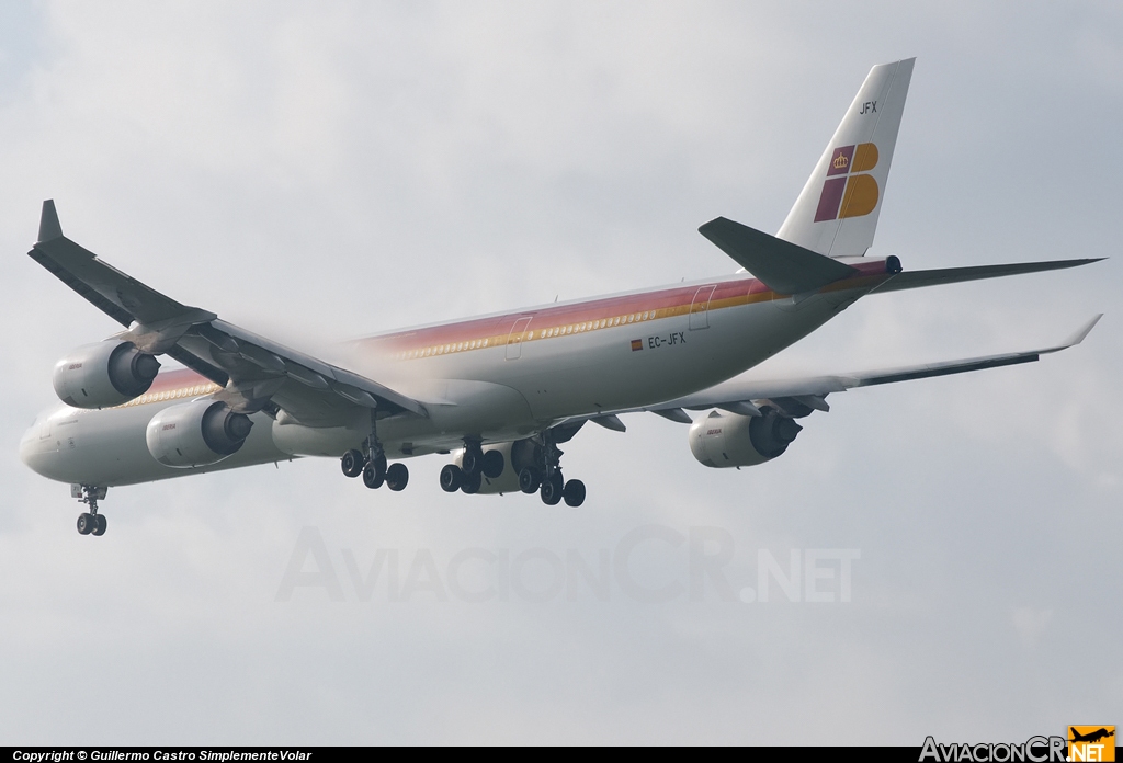 EC-JFX - Airbus A340-642 - Iberia