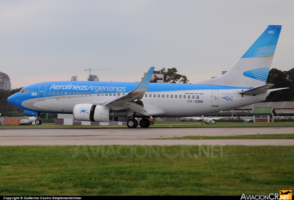 LV-CMK - Boeing 737-7Q8 - Aerolineas Argentinas