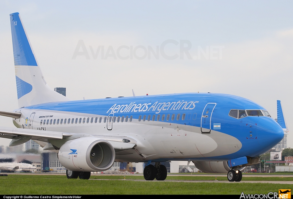 LV-CYJ - Boeing 737-7Q8 - Aerolíneas Argentinas