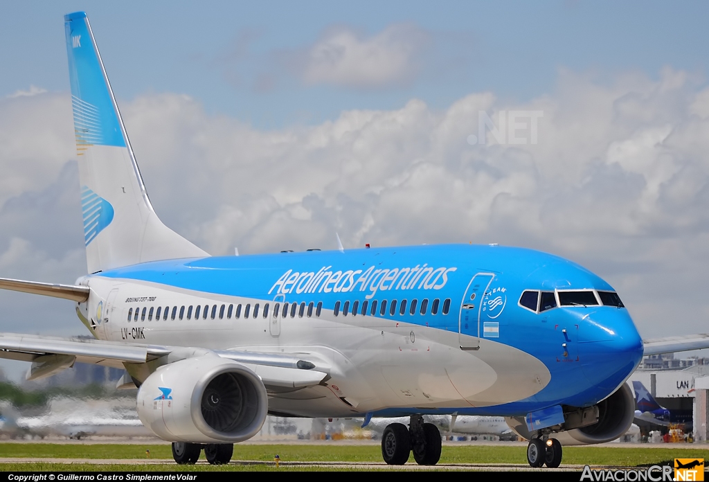 LV-CMK - Boeing 737-7Q8 - Aerolineas Argentinas