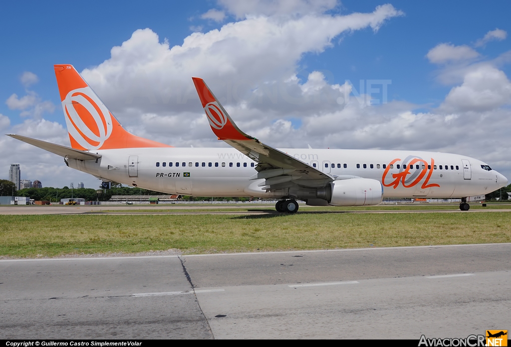 PR-GTN - Boeing 737-8EH - Gol Transportes Aereos