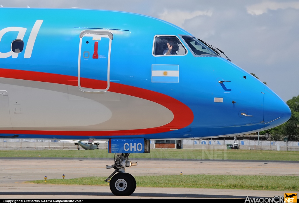 LV-CHO - Embraer 190-100IGW - Austral Líneas Aéreas