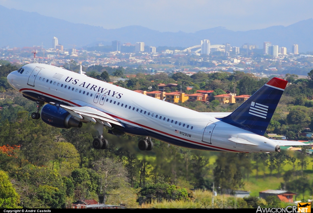 N123UW - Airbus A320-214 - US Airways