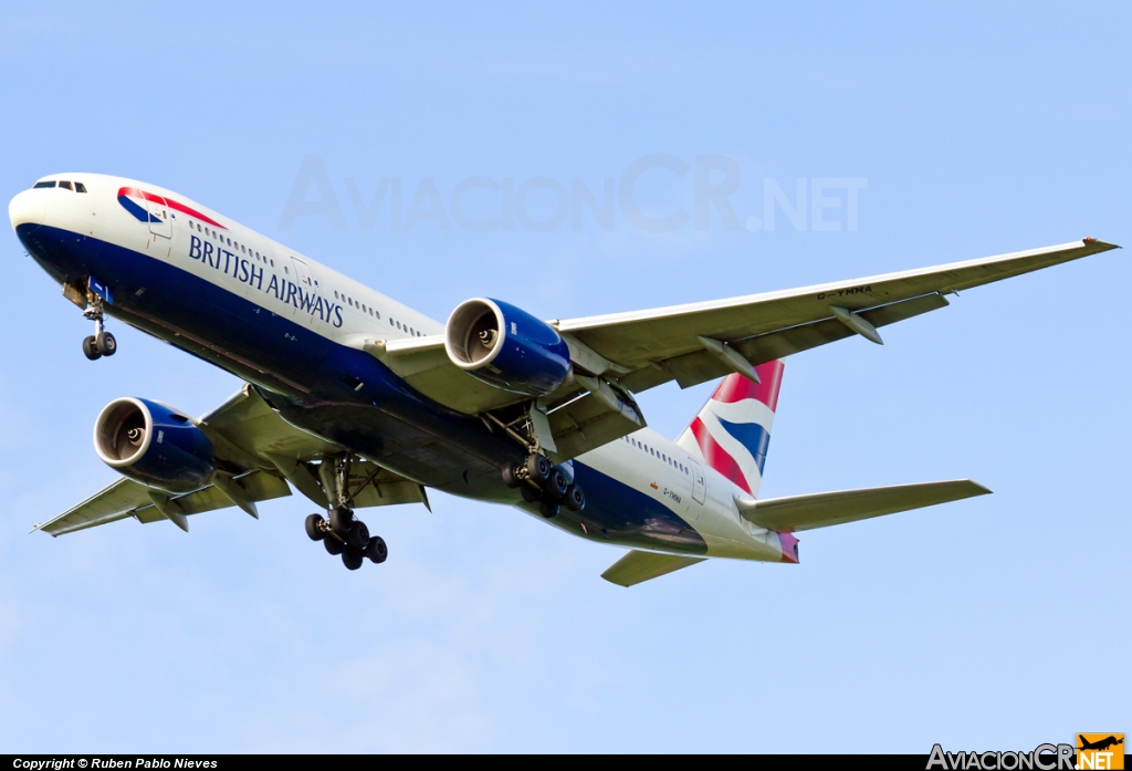 G-YMMA - Boeing 777-236/ER - British Airways