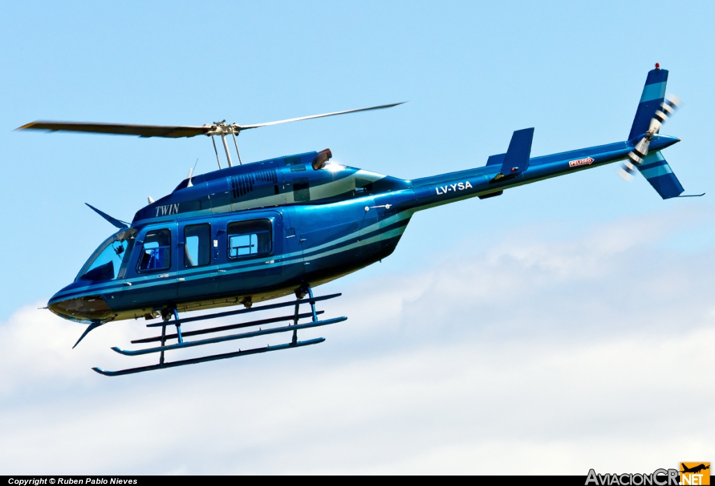 LV-YSA - Bell 206LT TwinRanger - Privado