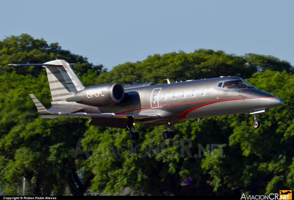 LV-CPL - Learjet 60 - Privado