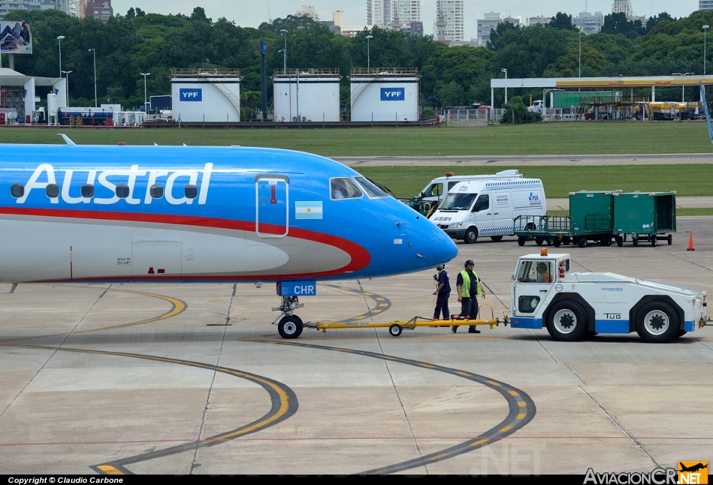 LV-CHR - Embraer 190-100IGW - Austral Líneas Aéreas