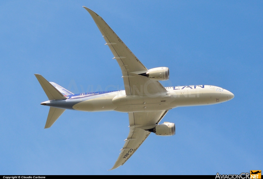 CC-BBA - Boeing 787-8 Dreamliner - LAN Airlines