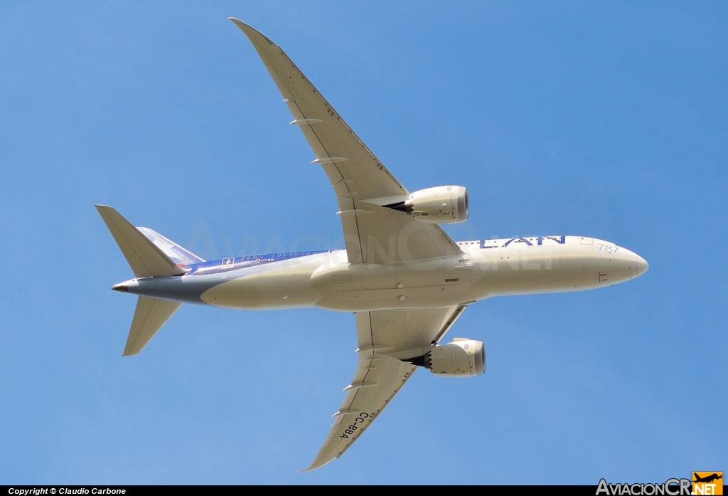 CC-BBA - Boeing 787-8 Dreamliner - LAN Airlines