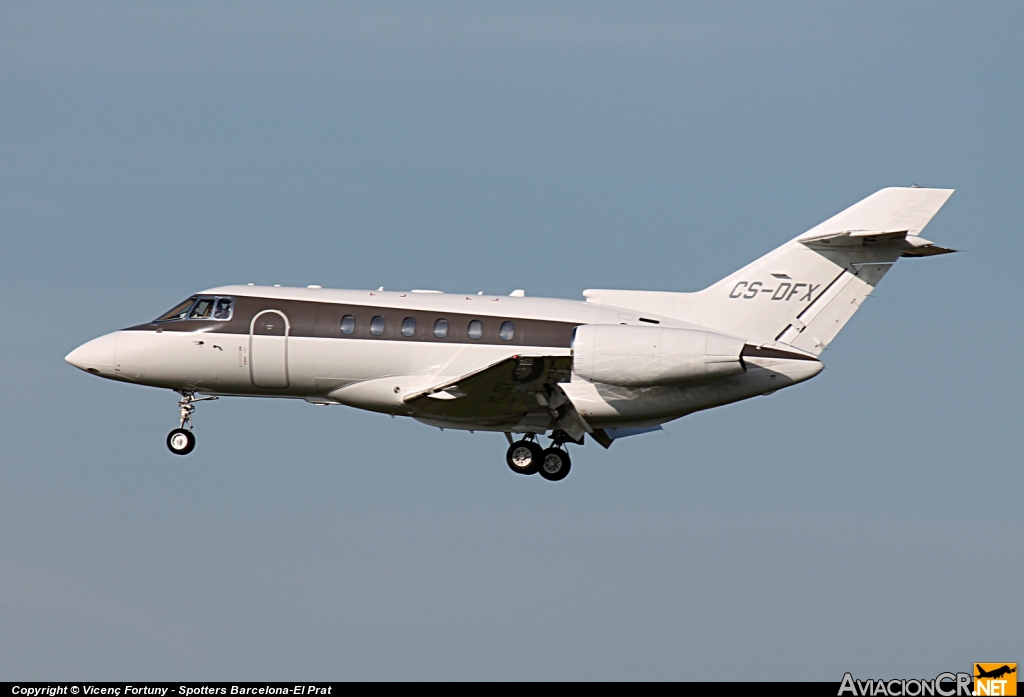 CS-DFX - Raytheon Hawker 800XP - NetJets Europe