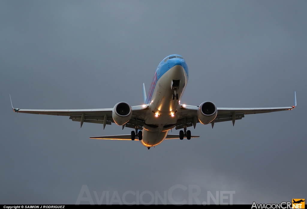 G-TAWH - Boeing 737-8K5 - Thomson Airways