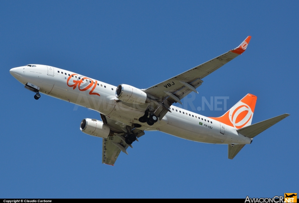 PR-VBJ - Boeing-737-8HX - Gol Transportes Aereos