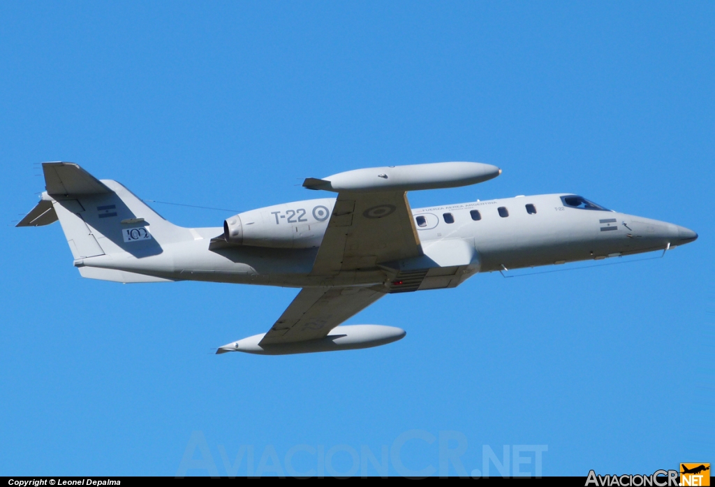 T-22 - Gates Learjet 35A - Argentina - Fuerza Aérea