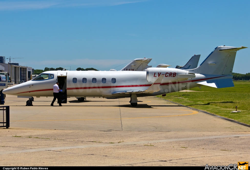 LV-CRB - Learjet 60 - Privado