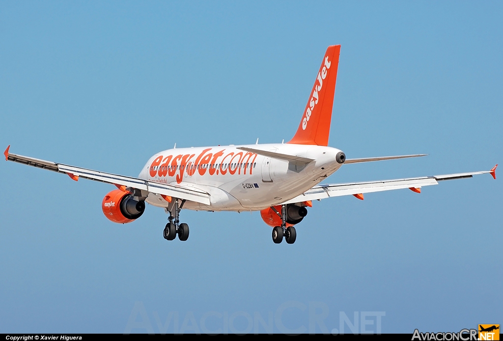 G-EZBV - Airbus A319-111 - EasyJet Airlines